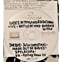 DVD MP3 дискография BABES IN TOYLAND & KATASTROPHY WIFE, BATTLE OF MICE, BURNING WITCH, JARBOE, Julie CHRISTMAS, MADE OUT OF BABIES, SPYLACOPA (Avant-garde, grunge, experimental, alternative) - 1 DVD