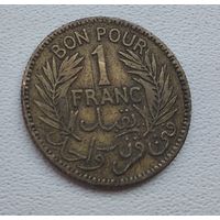Тунис 1 франк, 1941 7-2-32