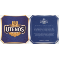 Подставки под пиво "Utenos" /Литва/.
