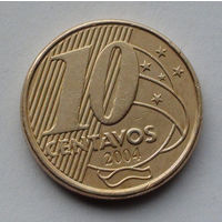 Бразилия 10 сентаво. 2004