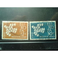 Нидерланды 1961 Европа Полная серия