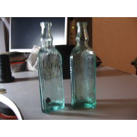 Мерная треугольная бутылка от уксусной эссенции (СССР, 50-е гг) торг обмен