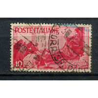 Италия - 1946 - Собрание 10L - [Mi.728] - 1 марка. Гашеная.  (Лот 36ER)-T7P24
