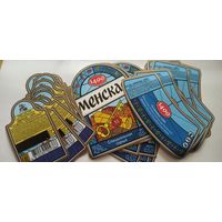 Этикетки от пива Лидское " Минское" (л) опт- 7 комплектов