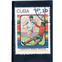 Куба. Mi:CU 2982. Чемпионат мира ФИФА 1986 - Мексика.