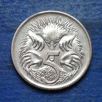 Австралия 5 центов 1990
