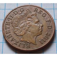 Великобритания 1 пенни, 2011     ( 3-5-3 )