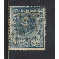 NL Колонии Суринам 1883 Виллем III Стандарт #16
