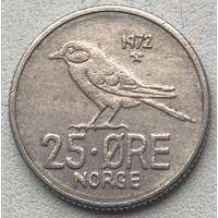 Норвегия 25 эре 1972 г.