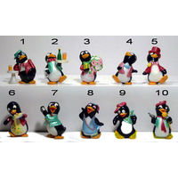 Киндер Пингвины Барные 1994 год . Полная коллекция со всеми деталями