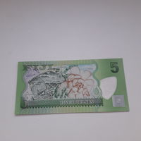 ФИДЖИ 5 долларов 2011 год/ полимер/