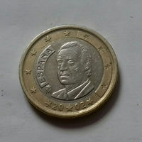 1 евро, Испания 2002 г.