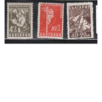 Болгария-1947, (Мих.611-614),  *  , Почта