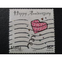 Мальта 2006 поздравительная марка