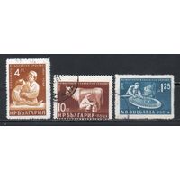 Пятилетний план - досрочно! Болгария 1961 год серия из 3-х марок