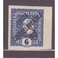Чехословакия 1919 надпечатка на австрийских марках//3