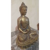 Старинная бронзовая сатуэтка Будда