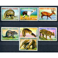 Экваториальная Гвинея - 1977г. - Южноамериканские животные - полная серия, MNH [Mi 1248-1254] - 7 марок