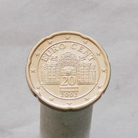 Австрия 20 евроцентов 2002