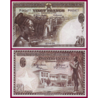 [КОПИЯ] Бельгийское Конго 20 франков 1954г.