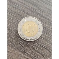 Албания. 100 лек 2000 год. (биметалл)