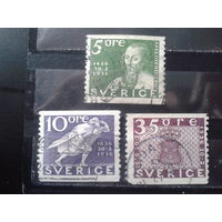 Швеция 1936 300 лет шведской почте, герб