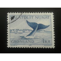 Дания Гренландия 1970 кит