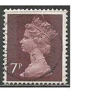 Британия. Королева Елизавета II. 1975г. Mi#667.