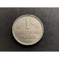 Германия (ФРГ) 1 марка 1956 D