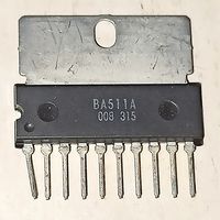 BA511A. Одноканальный УНЧ, 6В - 16В, 4.5 Вт, 4 Ом. Аудио усилитель низкой частоты. BA511