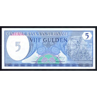 SURINANE/Суринам_5 Gulden_01.04.1982_Pick#125_UNC