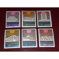 Болгария 1972 Курорты Чёрного моря. Полная серия 6 марок