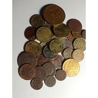 Разные монеты (состояние не очень)