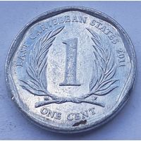 Восточные Карибы 1 цент, 2011 (4-9-33)