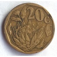 ЮАР, 20 центов 1992