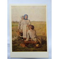 Дети. Венецианов. Крестьянские дети в поле