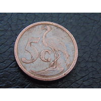 ЮАР 5 центов 2004 года.