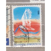 Птицы  Фауна  Греция 1990 год лот 1007    Национальное воссоединение
