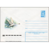 Художественный маркированный конверт СССР N 78-668 (19.12.1978) [Лебедь-шипун]