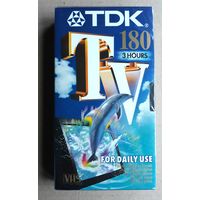 Видеокассета новая в плёнке. TDK 180.