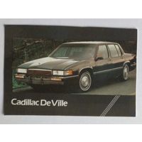 Календарик. Автомобиль Cadillac De Ville. 1992.