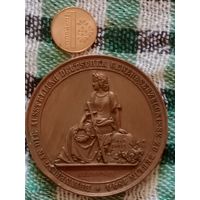 Медаль настольная Германия выставка в Берлине в 1844 году