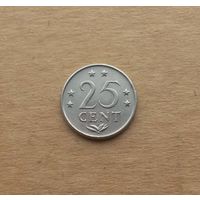 Нидерландские Антильские острова, 25 центов 1980 г.