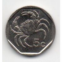 5 центов 2001. Мальта