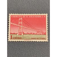 Сальвадор 1954. Мост Puente del Litoral