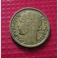 Франция 1 франк 1938 г. #30620