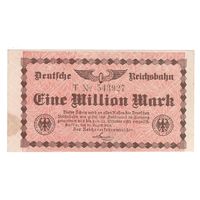 Германия Берлин 1 000 000 марок 1923 года. Состояние aUNC!