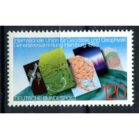 Германия (ФРГ) - 1983г. - Выставка международного союза геодезии и геофизики - полная серия, MNH с отпечатком [Mi 1187] - 1 марка