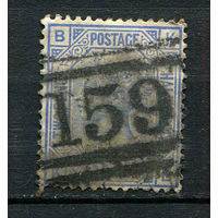 Великобритания - 1880 - Королева Виктория 2 1/2P - [Mi.51] - 1 марка. Гашеная.  (Лот 64BR)