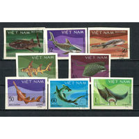 Вьетнам - 1980 - Морская фауна - [Mi. 1111-1118] - полная серия - 8 марок. Гашеные.  (Лот 9Do)
